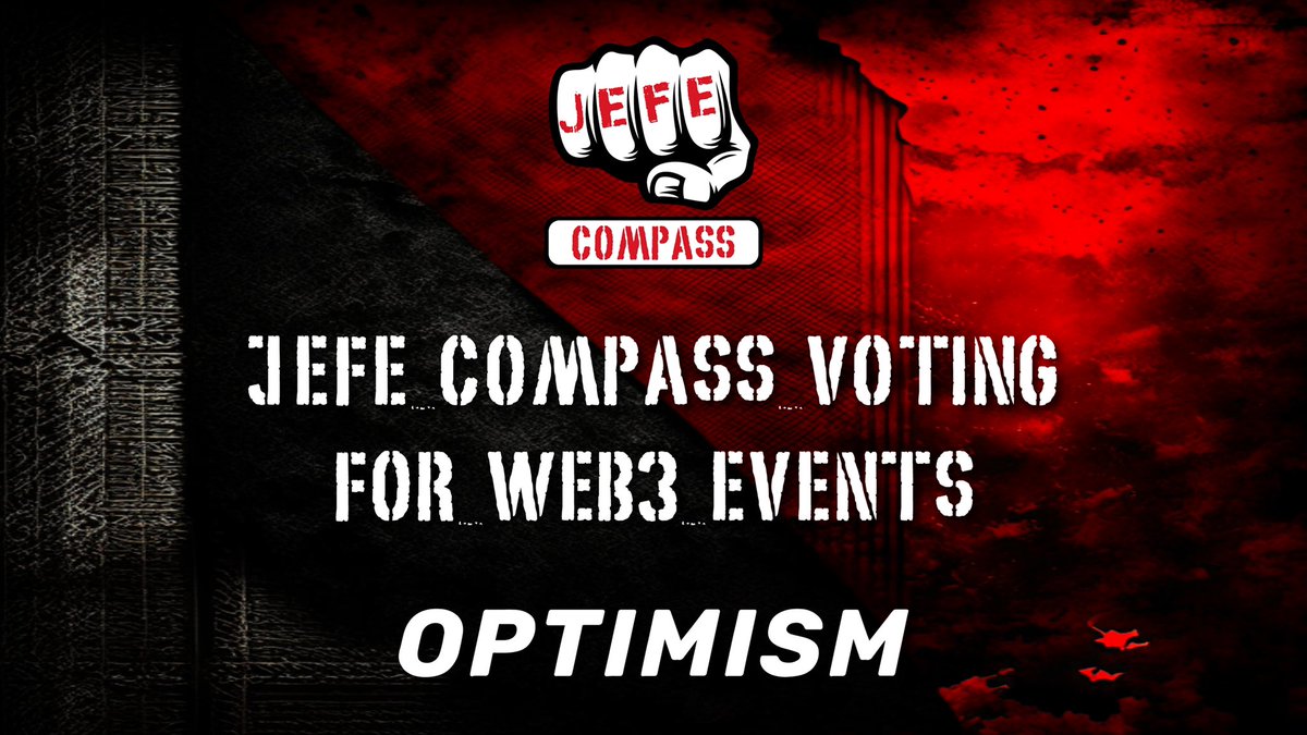 JefeTOKEN's tweet photo. 🚀 Announcing $JEFE COMPASS! 🌐 A unique Web3 platform where JEFES support JEFES in sports, art, and e-sports. 🏆🎨🎮 Vote for Web3 talent in our upcoming #JEFECOMPASS, launching next week! 🗳️ Use your tokens and support community talent! #JefeCompass #Web3 #SupportTalent $Op $ETH