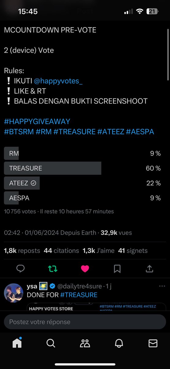 Xeneris1's tweet photo. @happyvotes_ Done for #ATEEZ https://t.co/xJENorGAg3
