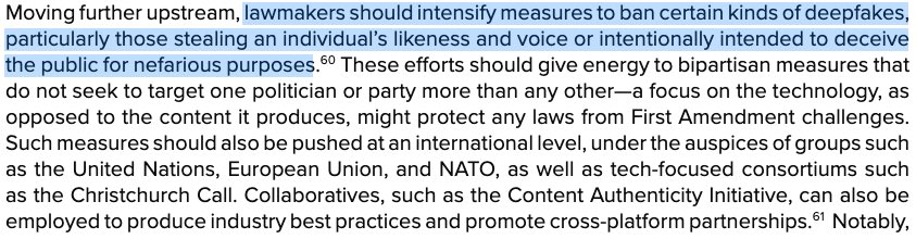 Interesting read from ICCT (2023) 'The Weaponisation of Deepfakes, Digital Deception by the Far-Right.' An issue lawmakers need to address. A good starting point would be for central politicians to steer clear of similar deceptive practices #DigitalEthics icct.nl/sites/default/…