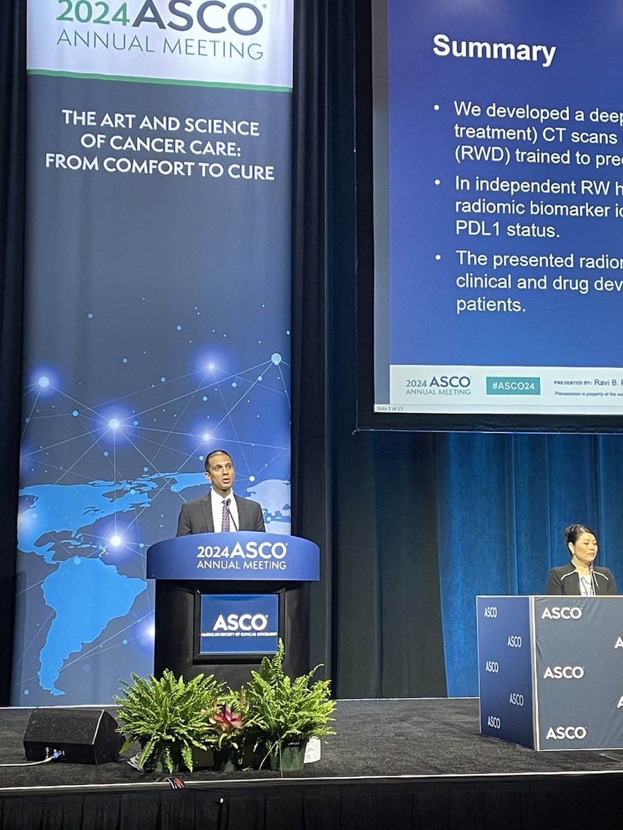 We’re #PennProud to see two @PennCancer researchers featured in Clinical Science Symposium sessions at #ASCO24. Congratulations to @ravi_b_parikh and Dr. Fiona Simpkins on sharing their research in #AI advances and #ovariancancer. @PC3Innovation @PennOBGYN