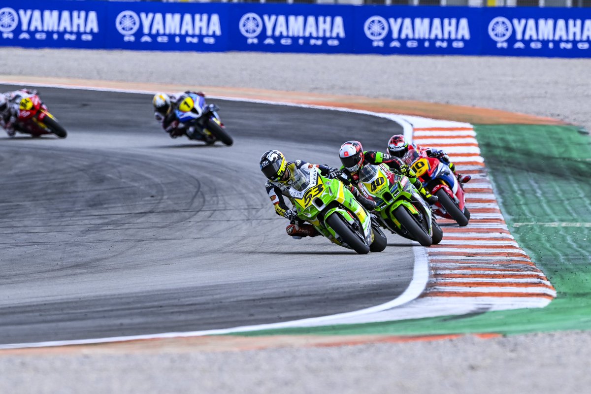 TitoRabat's tweet image. Nos despedimos de la segunda carrera del #Esbk de Valencia con un podio muy luchado 💪💪🏁