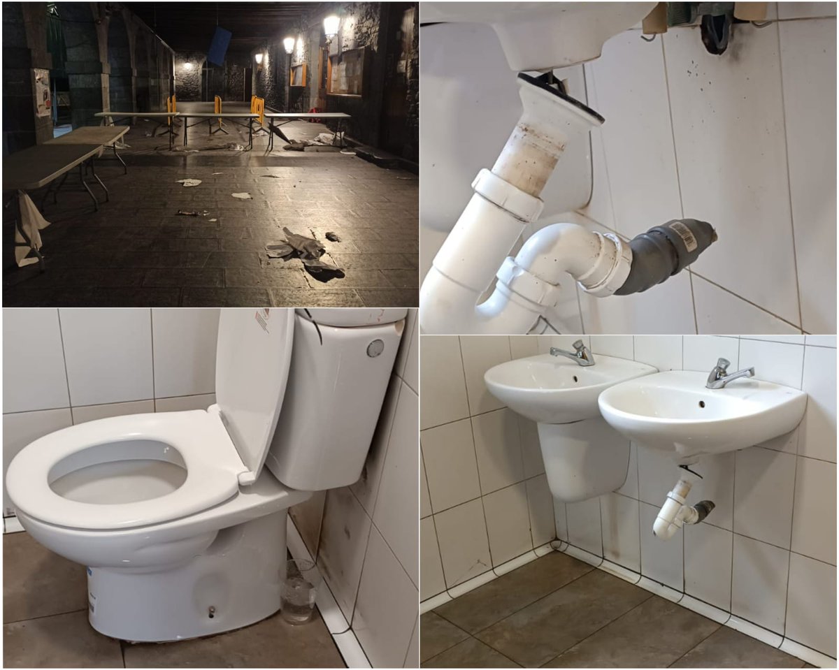 ❗Herritar eta eragile asko herria eraikitzen saiatzen ari diren bitartean, badira, zoritxarrez, guztiona den hori hondatzeko lanean ari direnak.
➡️Irudietan, ostiral eta larunbat gauean egindako txikizioak. Gehiago ere izan dira azken aldi honetan.
#DenokEgitenDuguLeitza