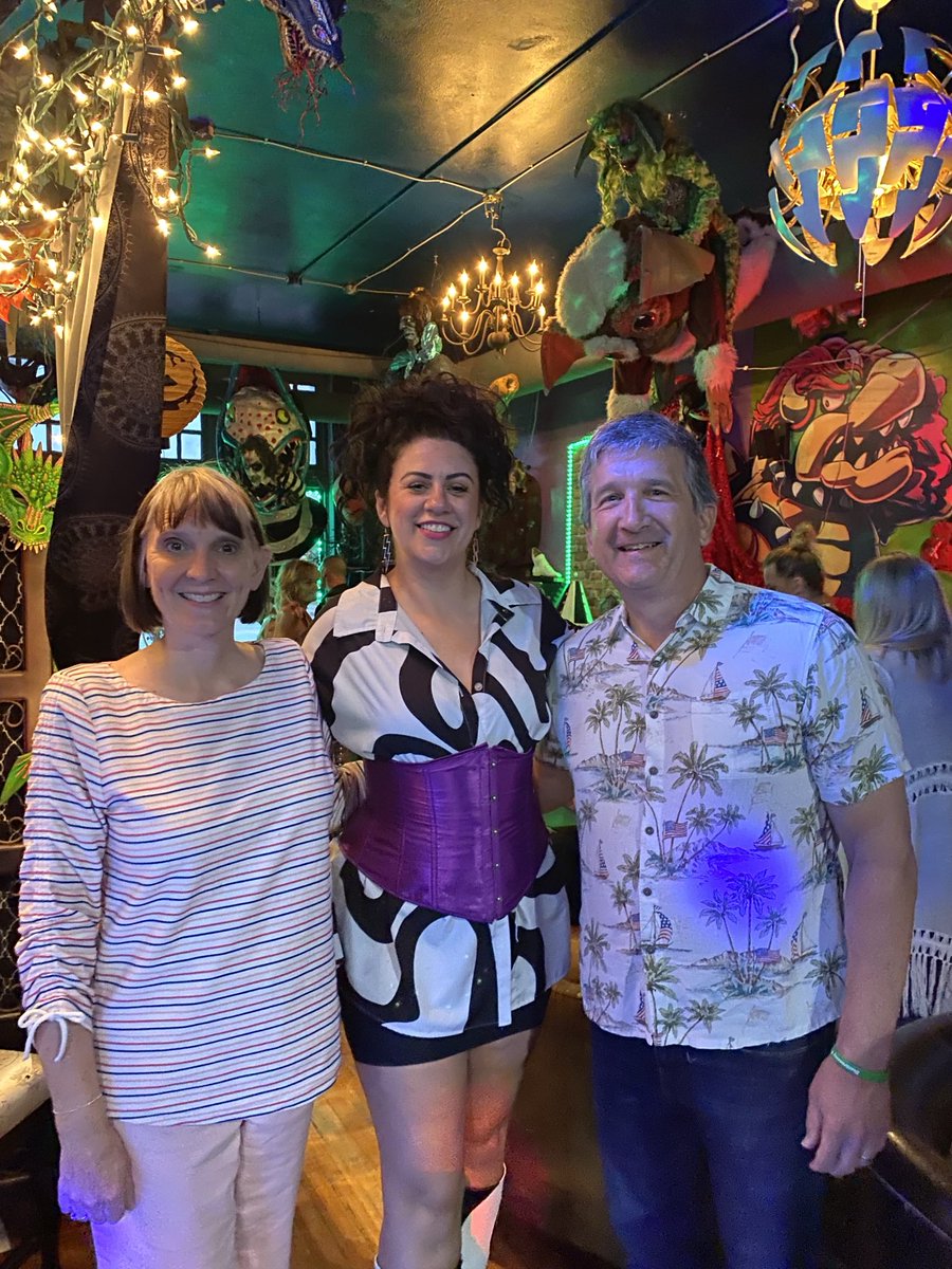 Had a great time last night at #monsterzinc watching a combination comedy and magic show. The owner, Jess West, couldn’t have been nicer.