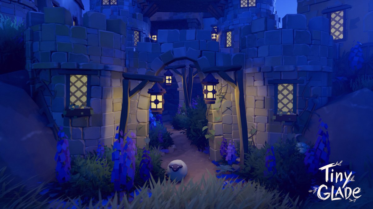 Zelonic1's tweet photo. a Tiny Village in #TinyGlade @PounceLight 
im obsessed with this game lmao XD
(and i just noticed there will be ponds in the full game holysizjzmzksdmznzmz i cant waitttttt) https://t.co/H2LzwpSR6M