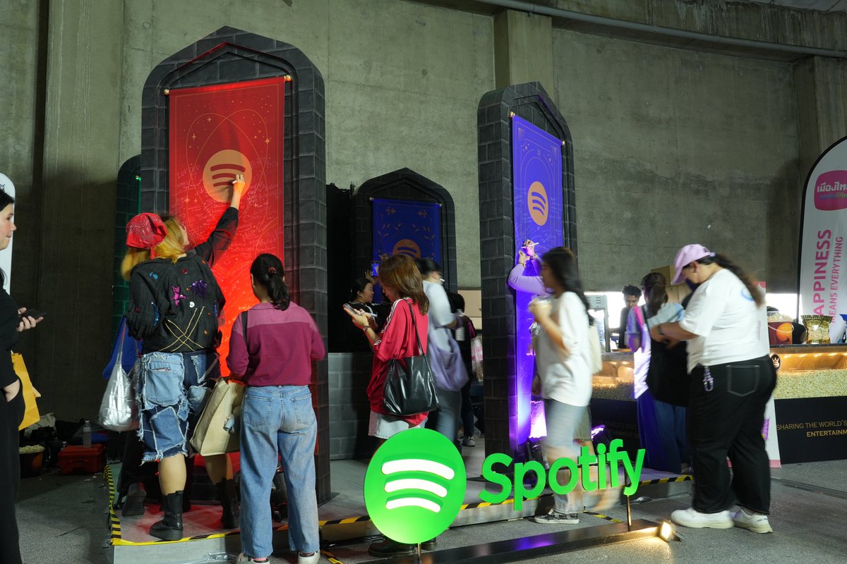Spotify Thailand tweet media