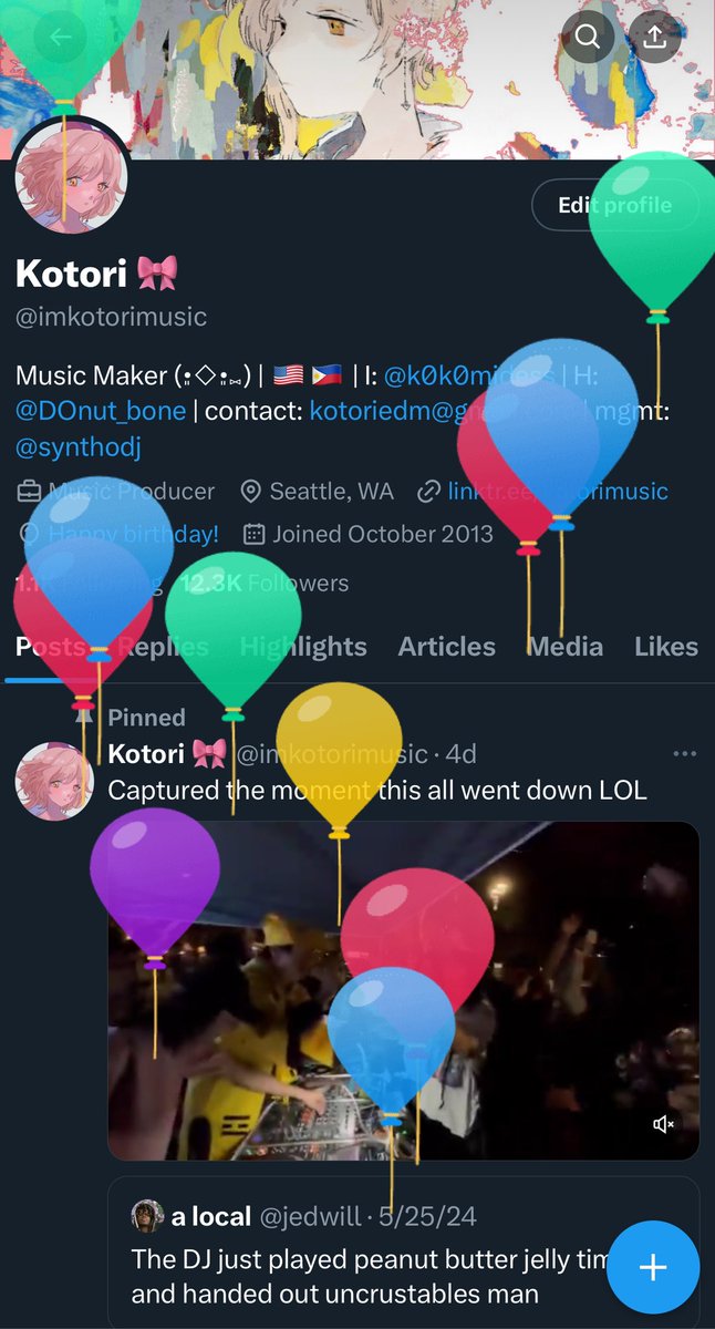 Kotori tweet media