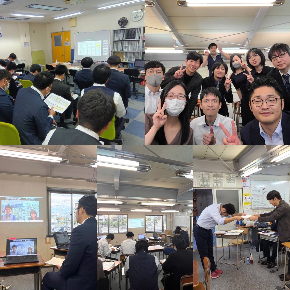第14期全社会議を初のサクラサクセス&amp;愛知県のJアカデミアにて合同開催！全ての県をオンラインでつなぎ、今期の総括や成績優秀者の表彰を実施😊今期のサクラサクセスグループは過去最高の売上と利益を出すことができました✨第15期も過去最高を記録できるように地域の皆様の為にがんばります^ ^