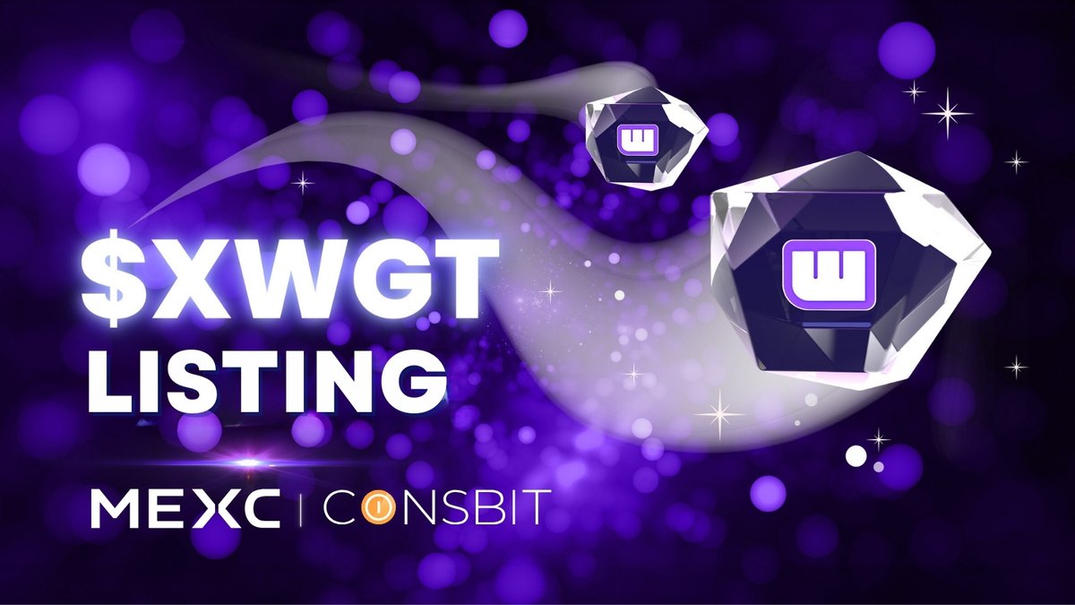 📣 LISTING UPCOMING! 📣

$XWGT is coming closer to holders 🔥 Will you be there? 😌 

#WodoNetwork #TokenSale #CEXListing  #CryptoTrading #TokenListing