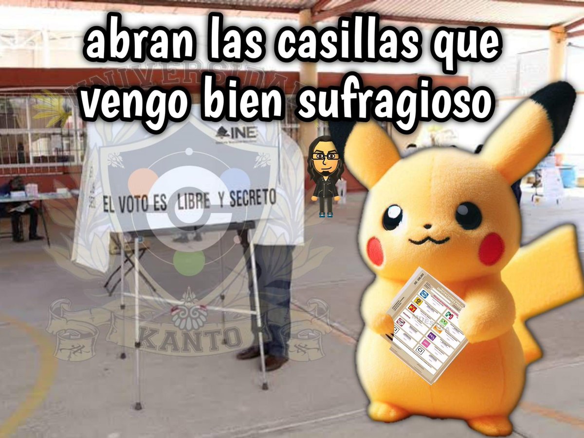 karlagpe's tweet photo. Buenos días 🗳️ #EleccionesMx2024 https://t.co/vTnbeJ4mKE