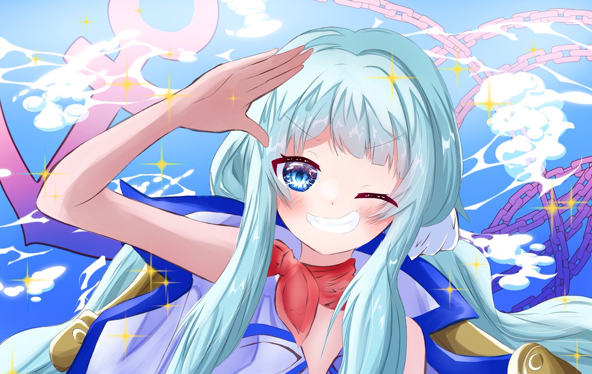 IRIAMで活動している矢澤れい（<a href="/yazawasan_25/">やざわ@BOT</a> ）ちゃん⚓️🩵

性格が完全にドストレートで好きんなっちゃったから描いた‼️
#やざアート