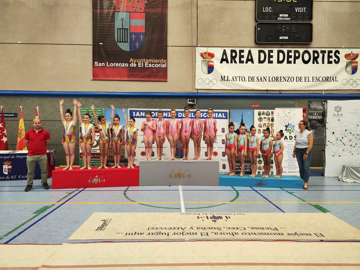 Hoy van a pasar por la Copa ADS de Gimnasia Rítmica en <a href="/aytosanlorenzo/">Ayto. San Lorenzo</a> más de 1.200 personas. Todo un espectáculo