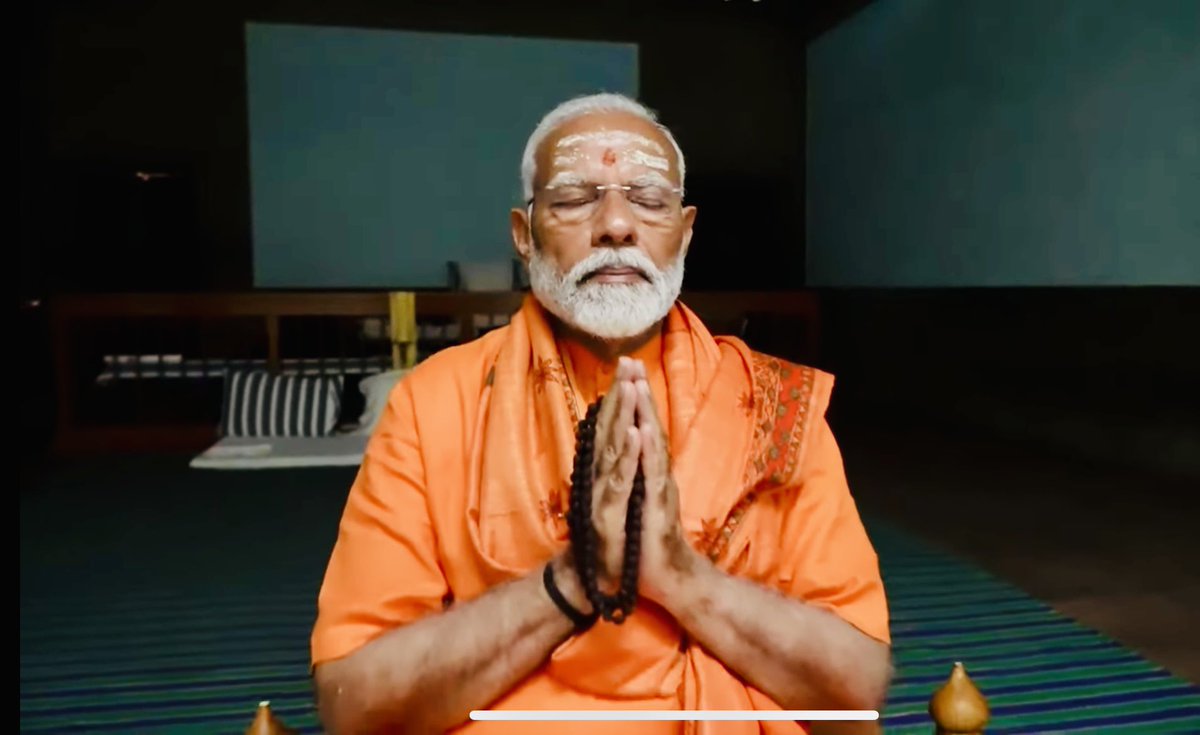 AwadheshMohan's tweet photo. Atal Ji Predicted it ! Modi ji Delivering it back to back. #Modi3.0 

Meditation is preparing for #Modi3.0 Meeting held for 100 Days agenda ! https://t.co/4FPMT052h2