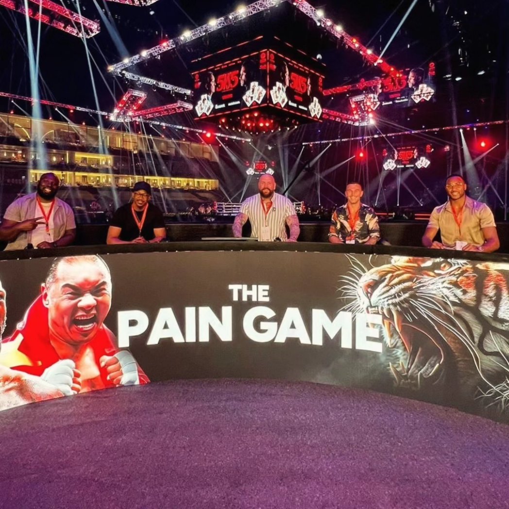 travisjayent's tweet photo. Every second of this experience was absolutely epic! A record breaking live stream! First of its kind broadcast 💥 6 hours and 30 min stream inside the Boxing arena! 💥

5 vs 5 in Saudi Arabia was an absolute experience! Massive salute to @TrueGeordieTG and the lads! We had fun, man 😂 

Until next time! 🥊💥 #ThePainGame