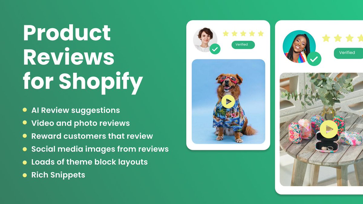 Introducing Kooee Reviews on Shopify! 🌟 Get authentic product reviews with videos, photos, and AI suggestions. Earn discounts and craft social images easily. Elevate your store now! owlmix.com/apps/kooee-rev… #shopify #shopifyapp #productreviews