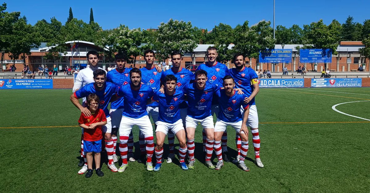 CalaPozuelo's tweet photo. #SeniorA 🔵 II Cerramos la temporada con victoria. Gracias a todos por este año 💙

✅ 4-2
🆚 @LasRozas_CF "B"

Goles:
⚽ Casado
⚽ Doval
⚽ Edgar
⚽ P.P.
#VamosCala https://t.co/eNSs4oPPXH