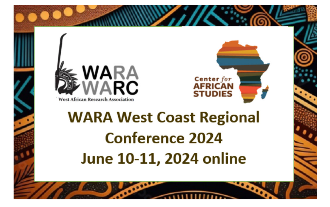 UCB African Studies (@ucbafrica) on Twitter photo <a href="/west_wara/">WARA - West African Research Association</a> and the Center for African Studies at <a href="/UCBerkeley/">UC Berkeley</a> are pleased to present the Second West Coast Regional Conference on West Africa on Monday, 10 June and Tuesday, 11 June.
Registration link: berkeley.zoom.us/webinar/regist…
#WestCoastWARA2024 #UCBAfrica <a href="/west_wara/">WARA - West African Research Association</a> and the Center for African Studies at <a href="/UCBerkeley/">UC Berkeley</a> are pleased to present the Second West Coast Regional Conference on West Africa on Monday, 10 June and Tuesday, 11 June.
Registration link: berkeley.zoom.us/webinar/regist…
#WestCoastWARA2024 #UCBAfrica