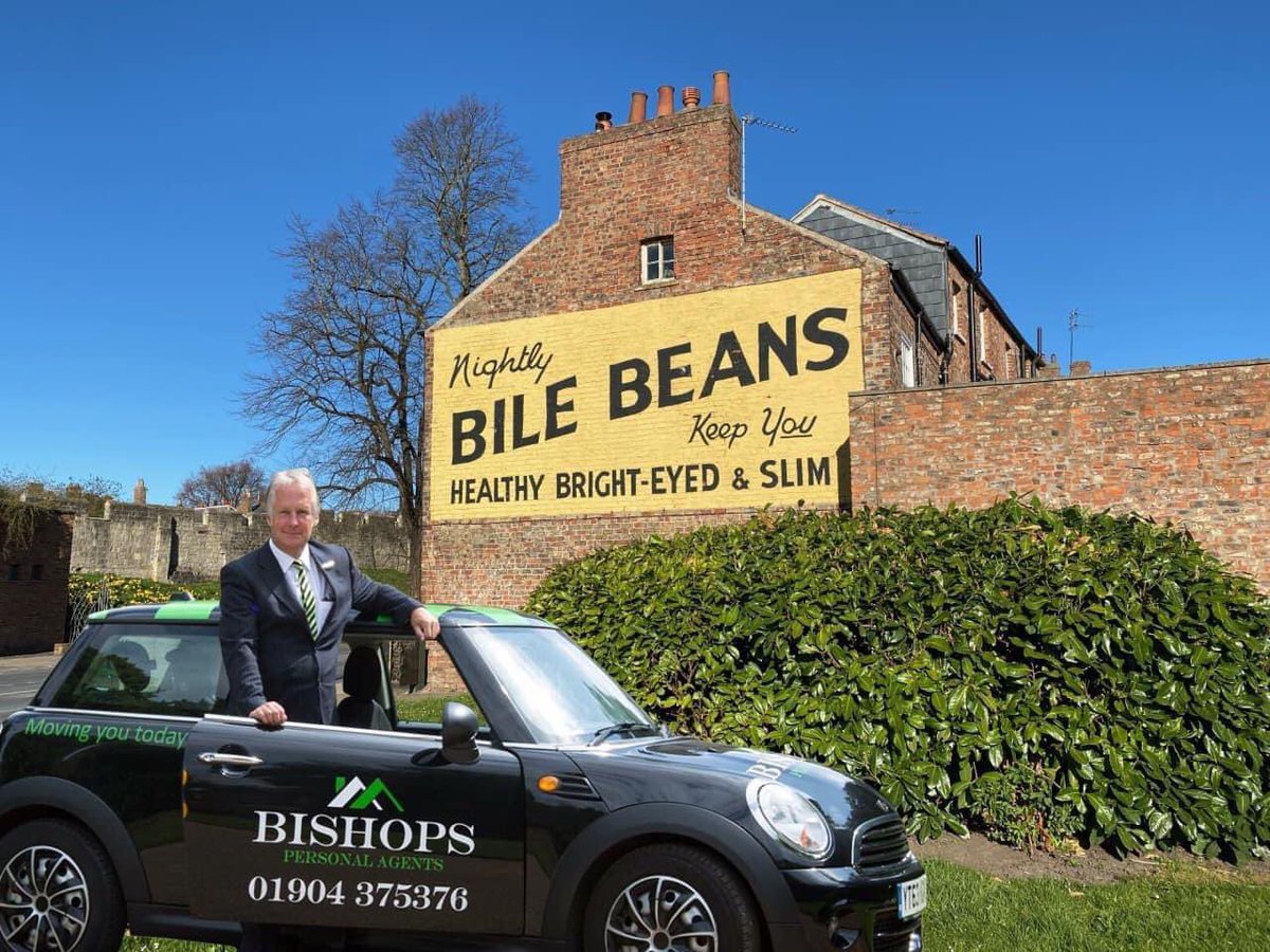 Lovely day today in York it’s nice to see everyone out and about full of beans! The Bishops mini is out and about in York today as well,  but what street was it on? #mini ￼#york