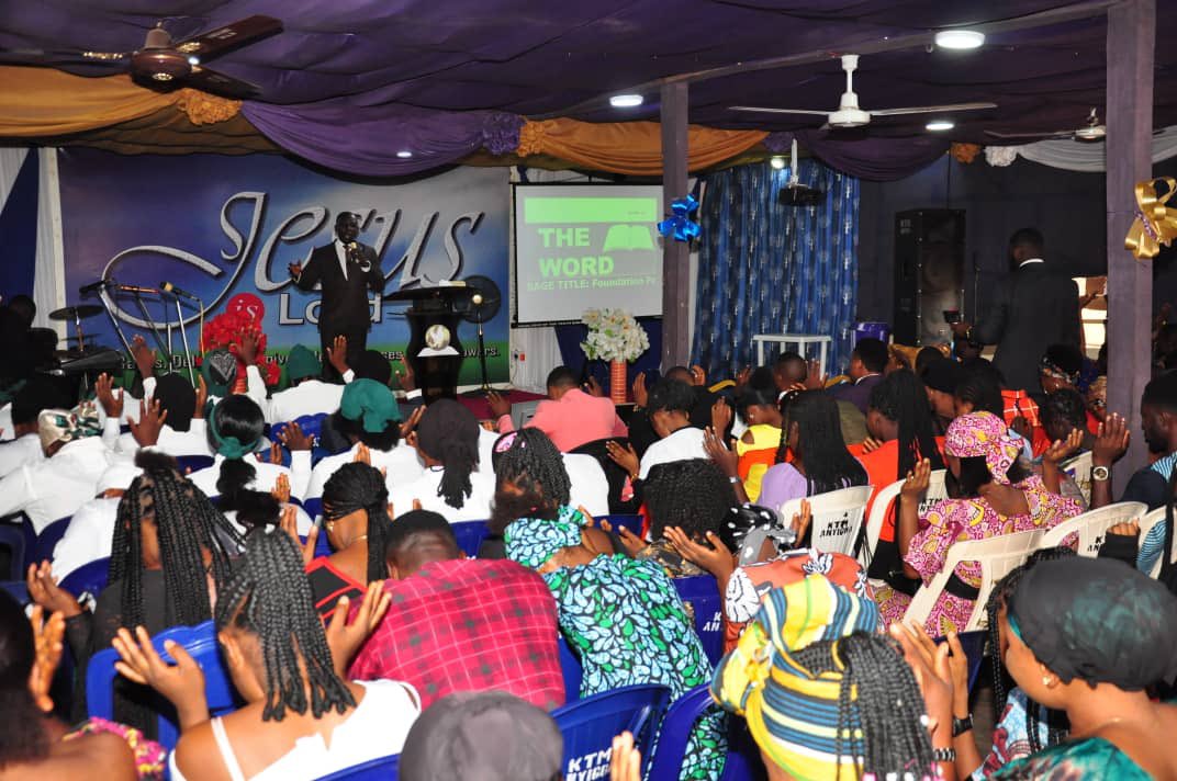 Ktm_anyigba's tweet photo. “Cross session of today’s celebration service.” Topic: Foundation of divine visitation. Ministries is Dr. Pastor Eseyin Oluwasegun #ktmanyigba #sundayservice https://t.co/afRrpEAnoO