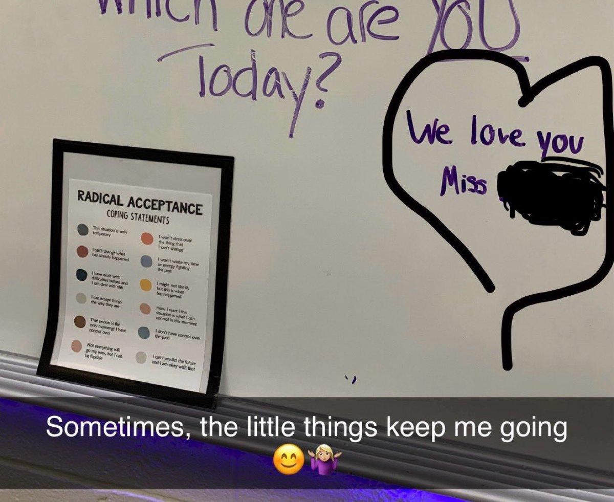 BmoreSparrow's tweet image. Not gonna lie, this helps my decision to go back to work tomorrow morning . . . 🤷🏼‍♀️ #MidLifeCrisis #SpinsterLife #SingleGirlProblems #Teaching #Substitute #EdChat #BeautyBrainsTalent