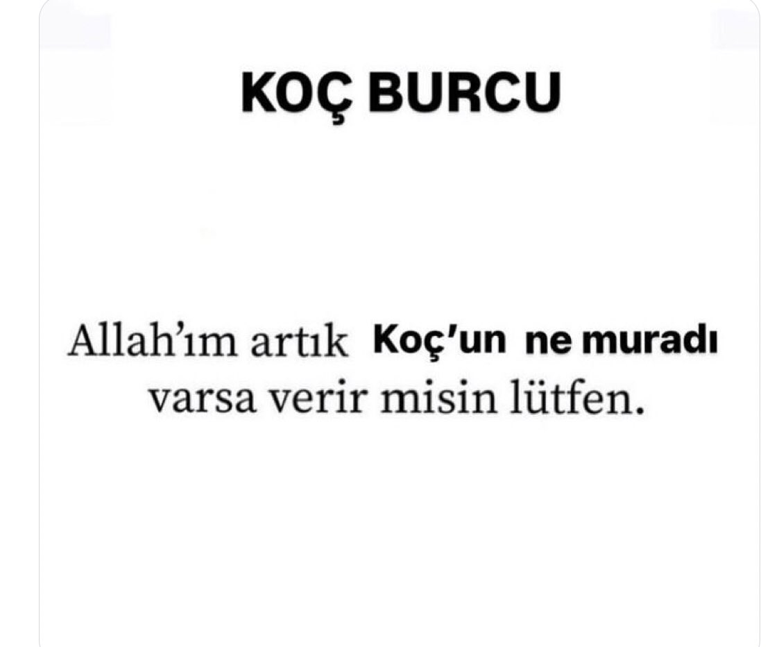 Koç Burcu