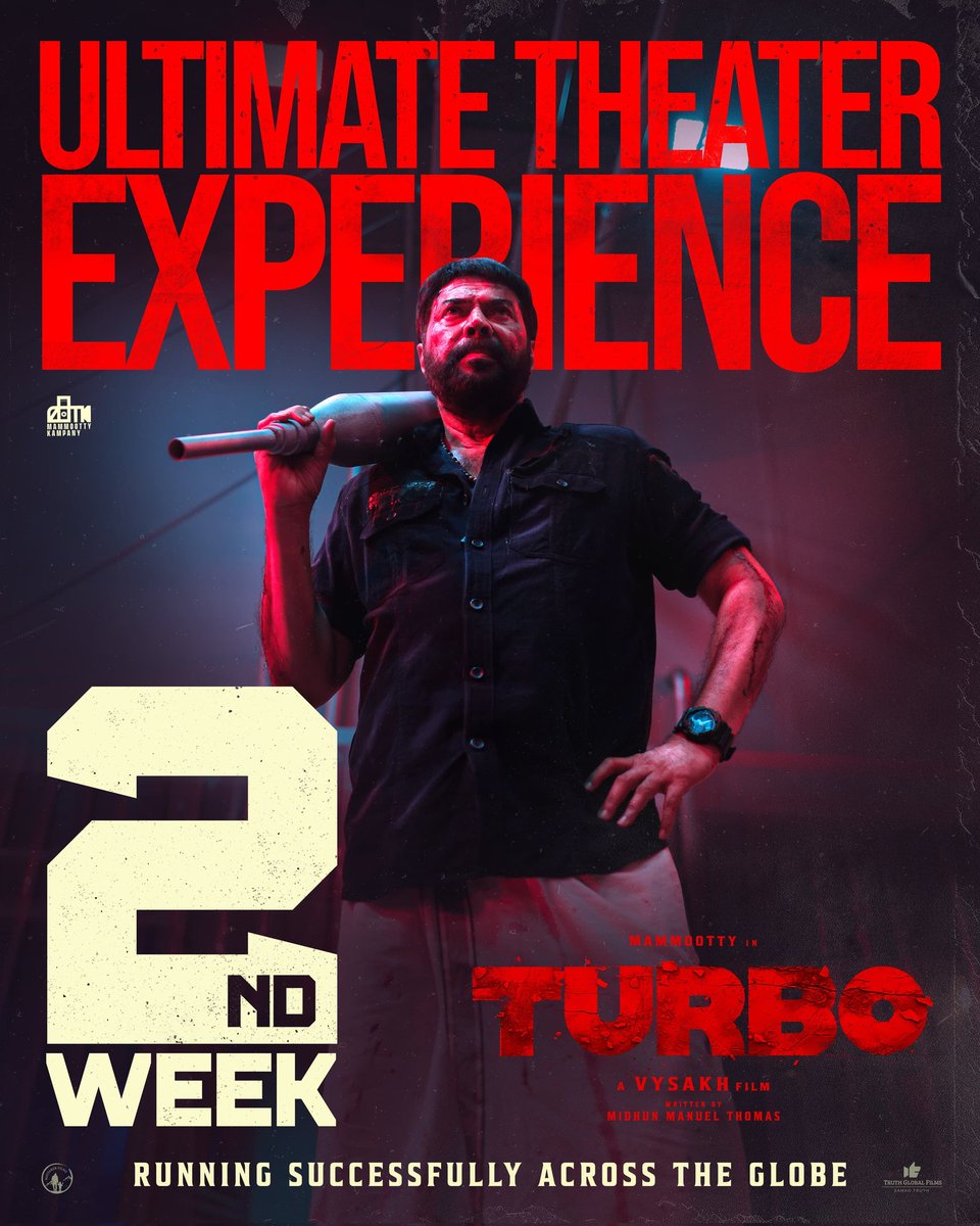 Ultimate Theatre Experience 💥🔥👊

#Turbo Running Successfully | Second Week

#Mammootty #MammoottyKampany #TurboMovie  @mammukka