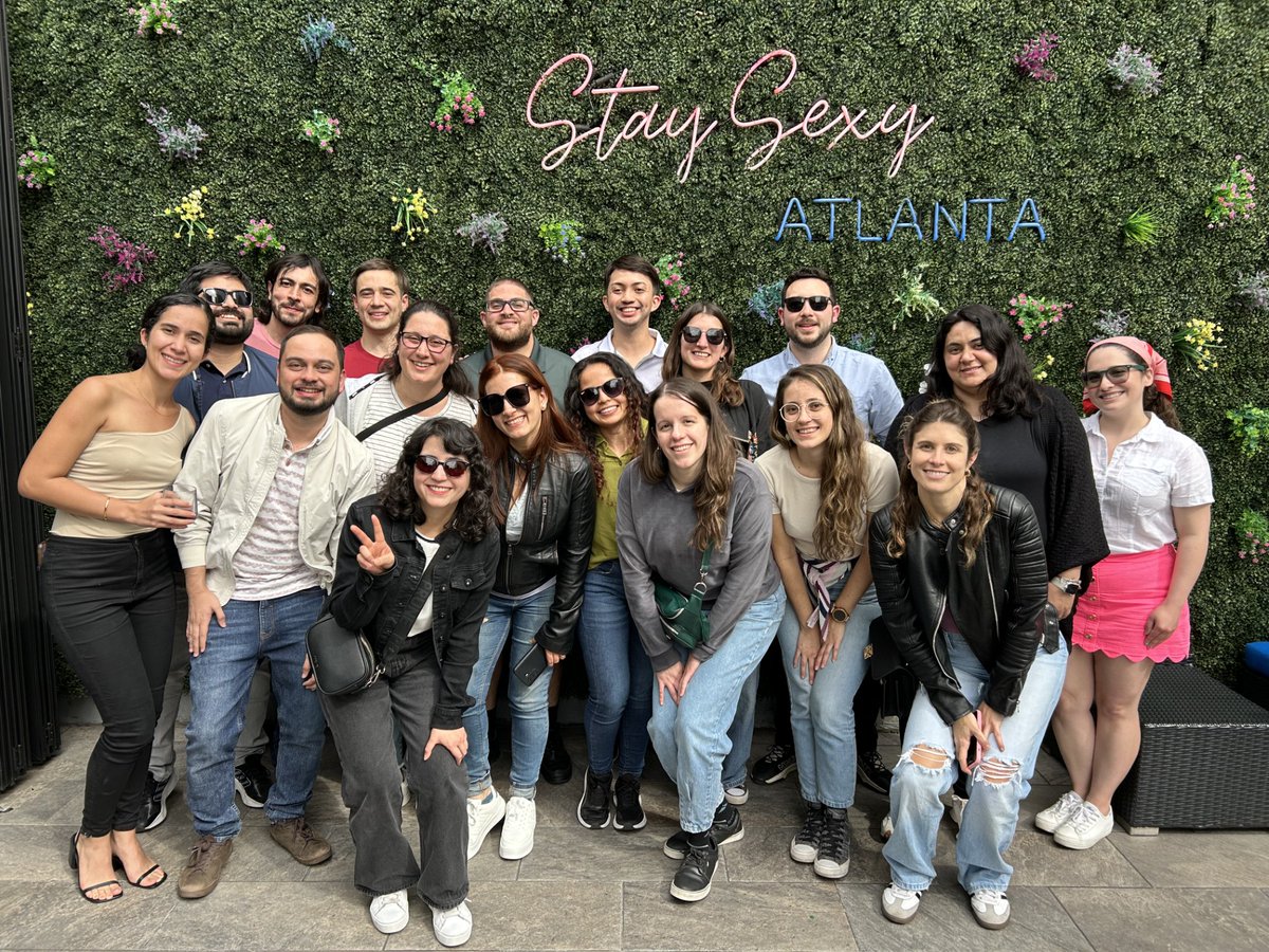 After their hard work removing invasive species with <a href="/wawaonline/">WAWA</a>, students attending #gcande enjoyed well-earned relaxation and networking at our Student Reception in downtown #Atlanta yesterday evening.