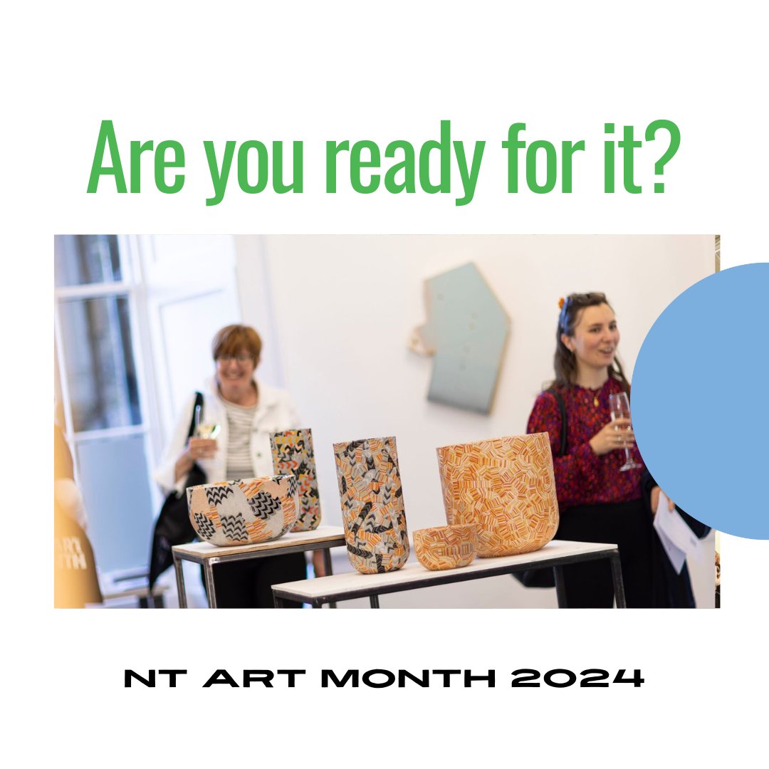 Missed out on Taylor Swift tickets this weekend? 🫣

Don't stress! Come to the next big ticket in town, NT Art Month. 🧑‍🎨

Find out more: linktree.com/ntartmonth
