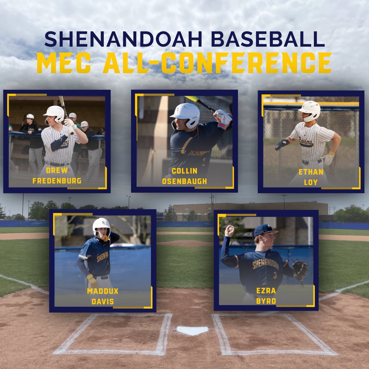 Congratulations to <a href="/DoahBaseball/">Shenandoah Baseball</a> players selected as 2024 MEC All-Conference! The Raiders are 16-0 the past two conference seasons with back 2 back championships.