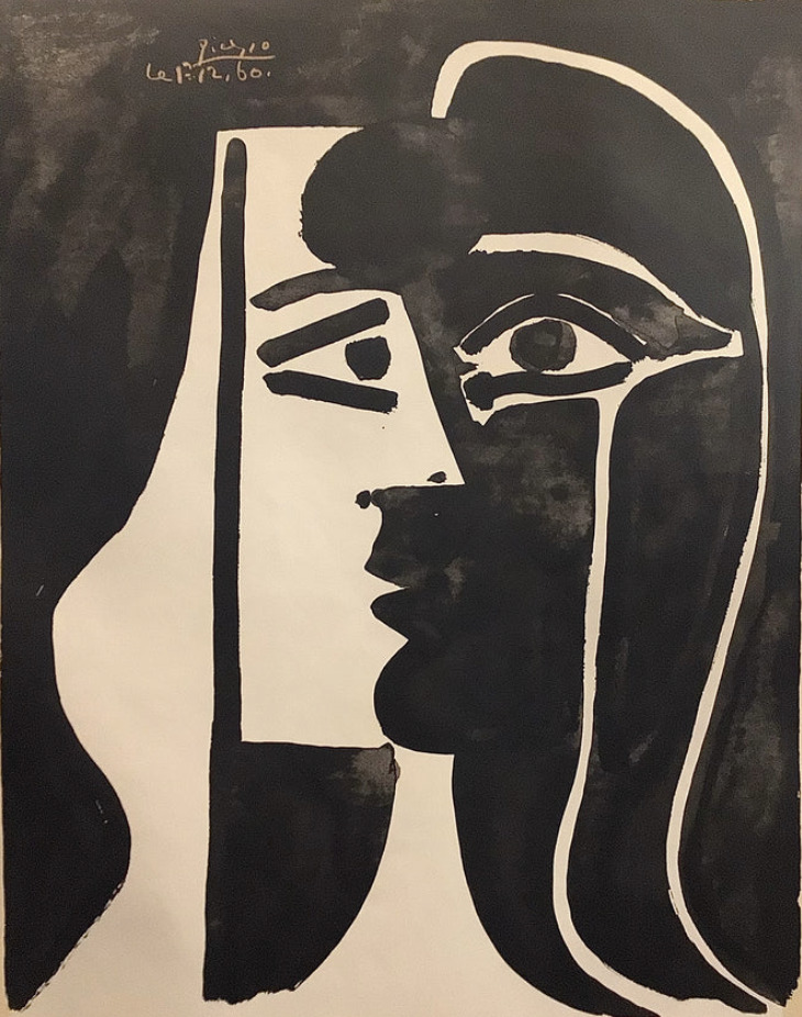 Pablo #Picasso, The Kiss, 1966.