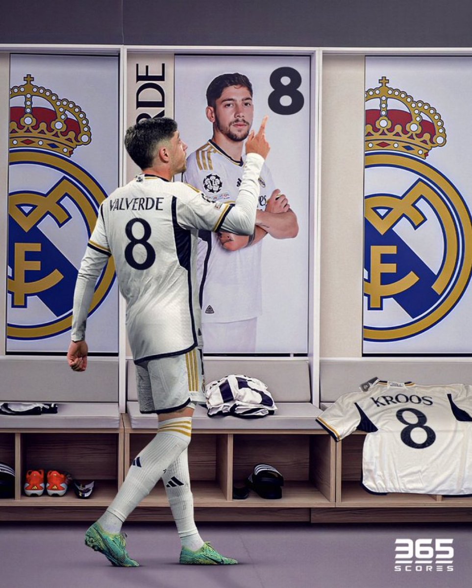 🚨 BREAKING: Fede Valverde will be Real Madrid’s new number 8!
