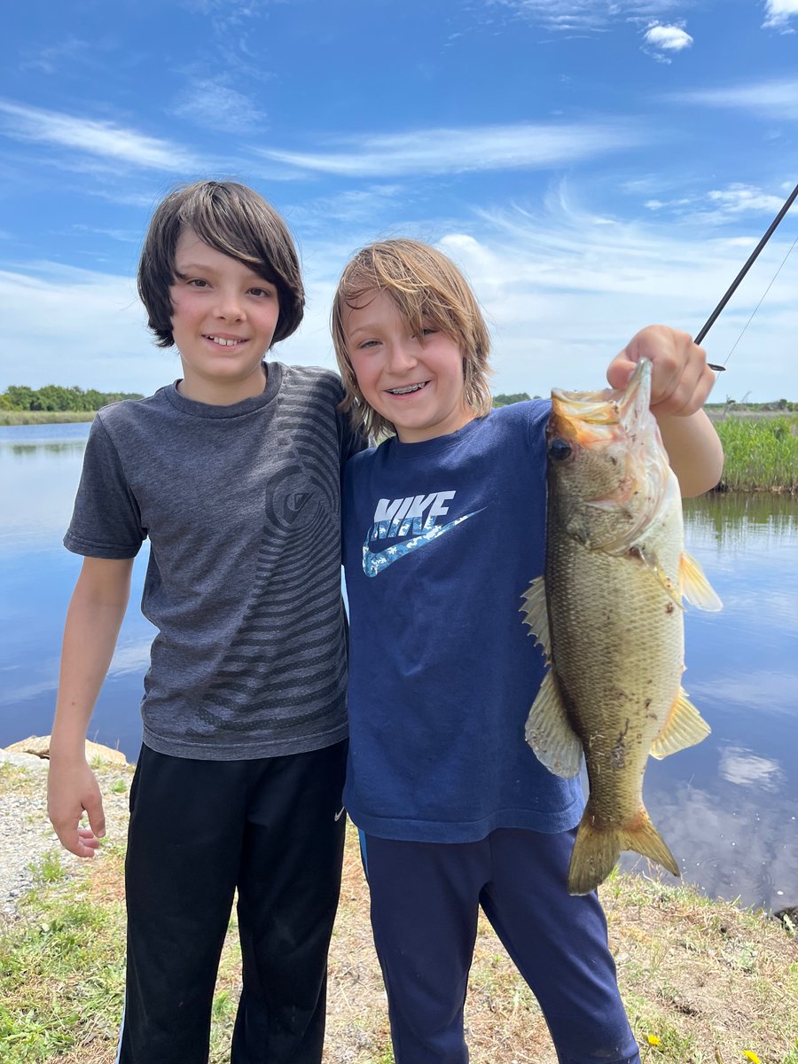 A nice day fishing with my boys