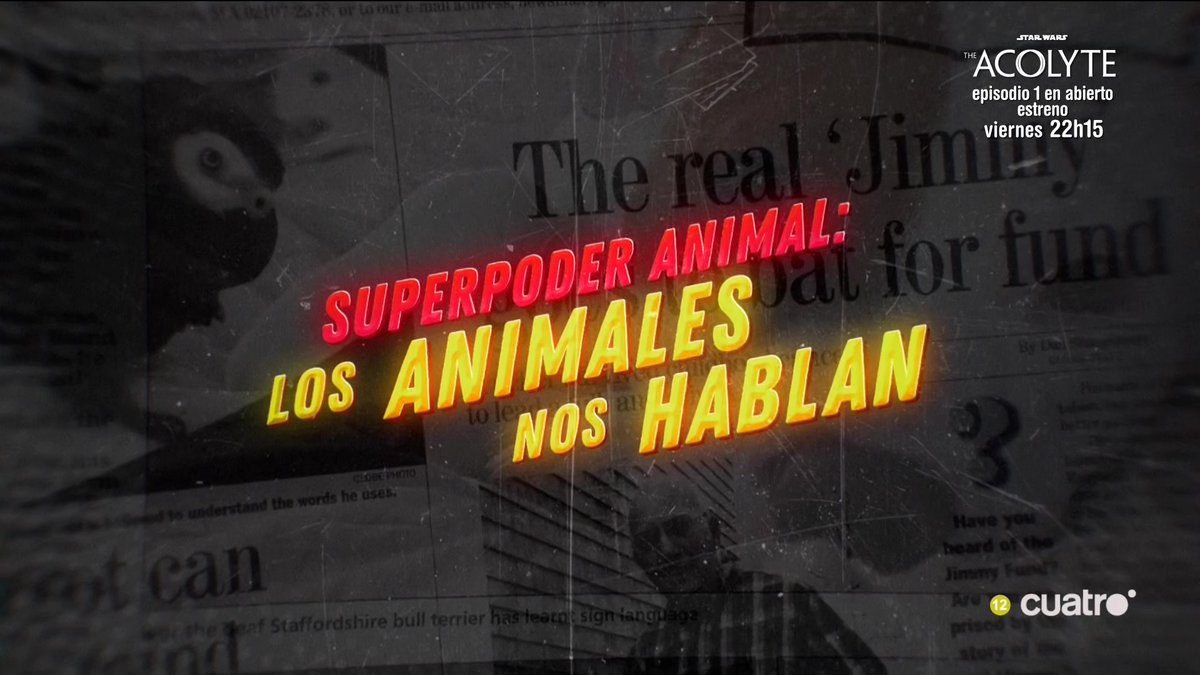 navedelmisterio's tweet photo. Superpoder animal: los animales nos hablan, a continuación en #CuartoMilenio
