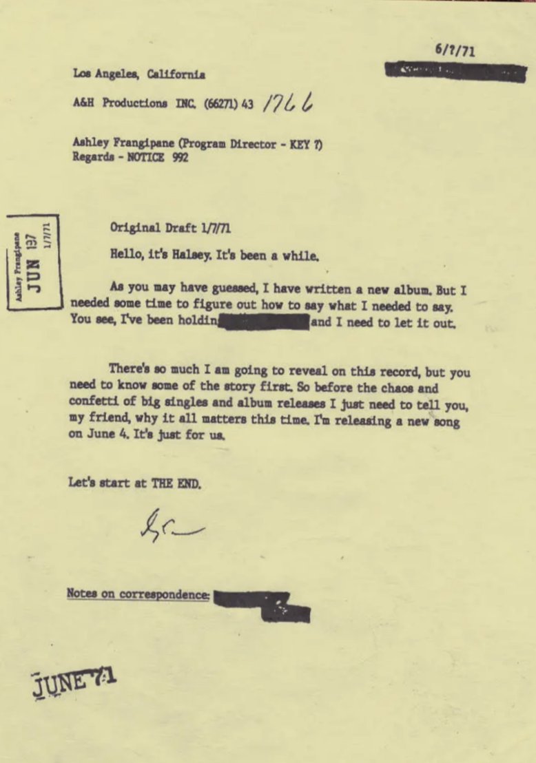 Halsey Updates tweet media