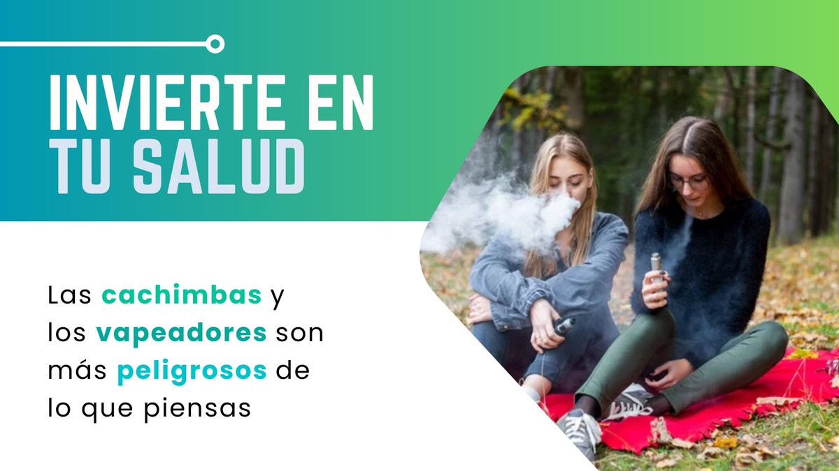 andaluciaalfa1's tweet photo. ¿#cachimbas, #vapers, #tabaco?
✋Es todo nocivo para la #salud
Está demostrado, causan #enfermedades respiratorias
Por tanto, no te dejes engañar por los mensajes de la #industria tabacalera
Pide #ayuda para dejar el hábito, gana salud y gana #vida https://t.co/ROt1dAqAgX