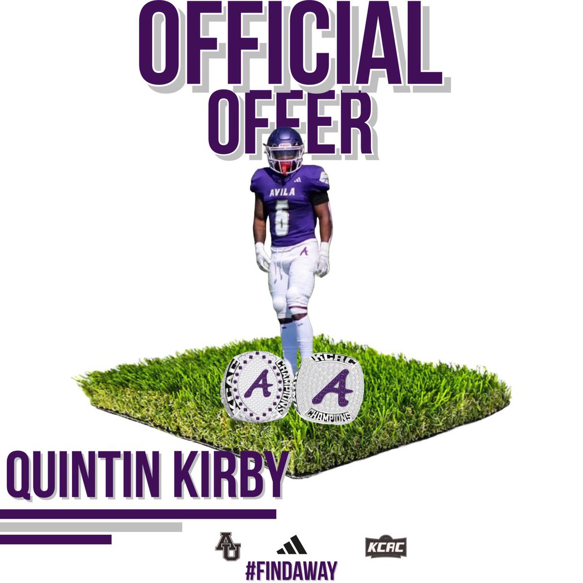 QuintinK25's tweet image. After a great conversation with @TheCoachCoty I am blessed to receive an offer from Avila University @CochBG4 @DarrenSunkett @hamitchom