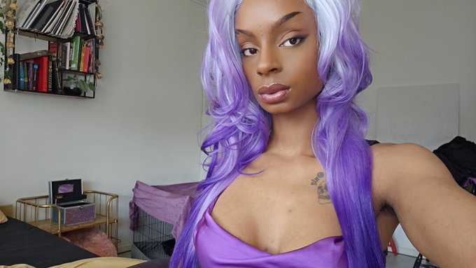 Im going to miss this purple when its time to change it because goddamn this makes me look like a dream