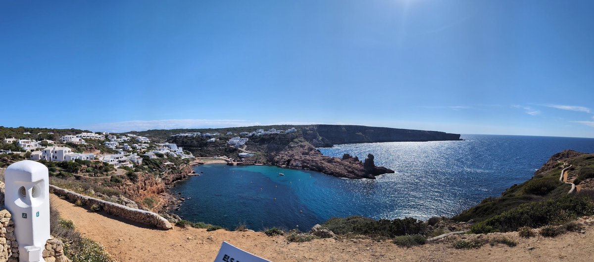 Mark_Chrystal's tweet photo. Cala Morell, Menorca - been to Menorca 5 times now and this is the first time I've heard of this place. Absolutely gorgeous though 😍 https://t.co/GZklOyd7tb