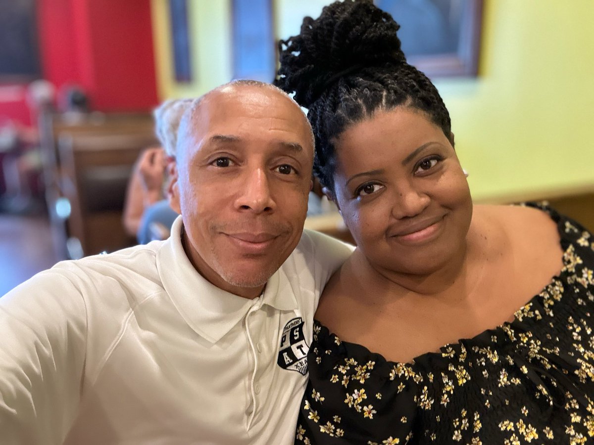 TerryBaylor's tweet photo. Love you Babe❤️💪🏽👊🏽So this is what 27 years of marriage looks like. Ready for the next 27. #baylorlegacy #graceoflife #flowmindset https://t.co/djBcBAXmvs