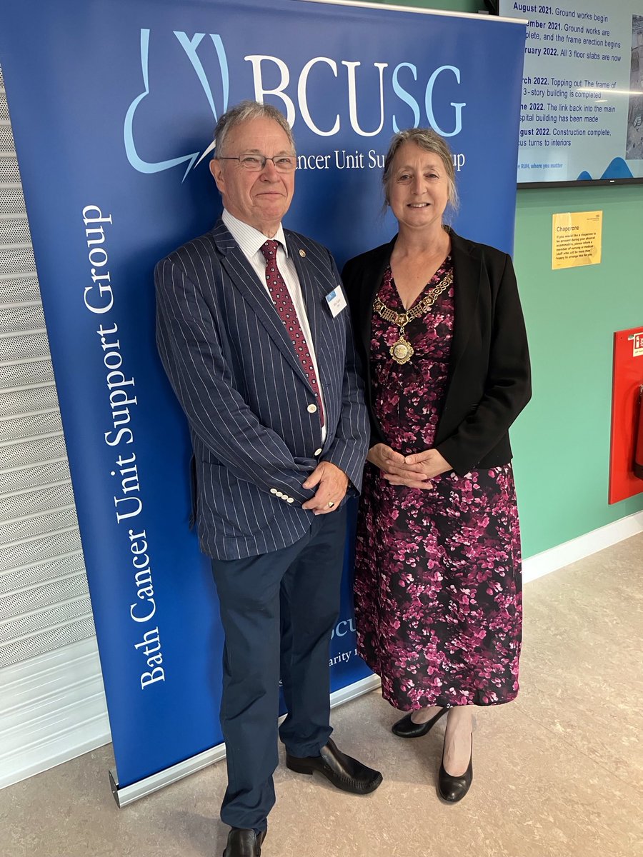 The Mayor of Bath (@mayorbath) on Twitter photo An honour to have been invited to recognise the massive efforts many have made in raising funds so that the Dyson Cancer Unit <a href="/RUHBath/">RUH Bath 🏥</a> can open it’s doors to provide treatment and support to all those who need it. Thank you to everyone who made the dream a reality. An honour to have been invited to recognise the massive efforts many have made in raising funds so that the Dyson Cancer Unit <a href="/RUHBath/">RUH Bath 🏥</a> can open it’s doors to provide treatment and support to all those who need it. Thank you to everyone who made the dream a reality.