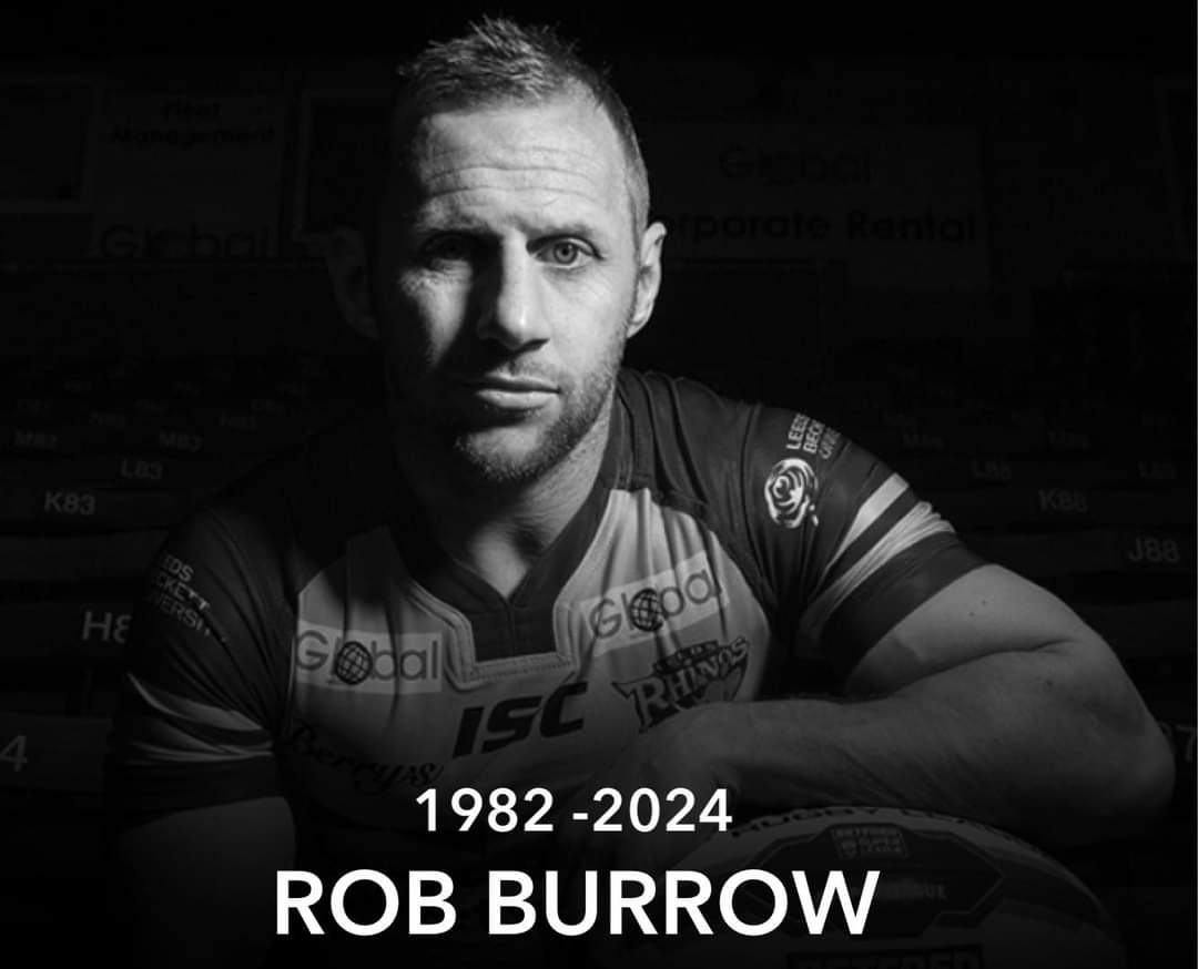 stuwint's tweet photo. R.I.P Rob Burrow, a little man with a huge heart, thoughts go out to his family and friends. #leedsrhinos https://t.co/iHuW5duQVK