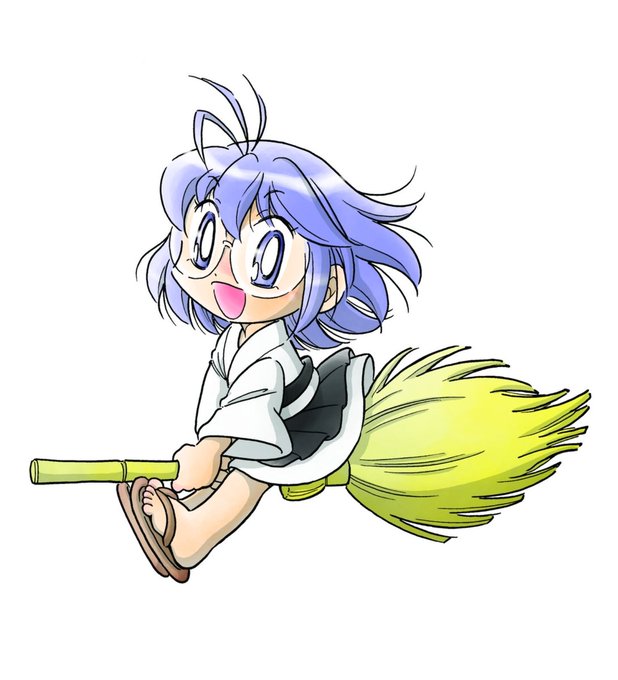 「broom riding chibi」 illustration images(Latest)