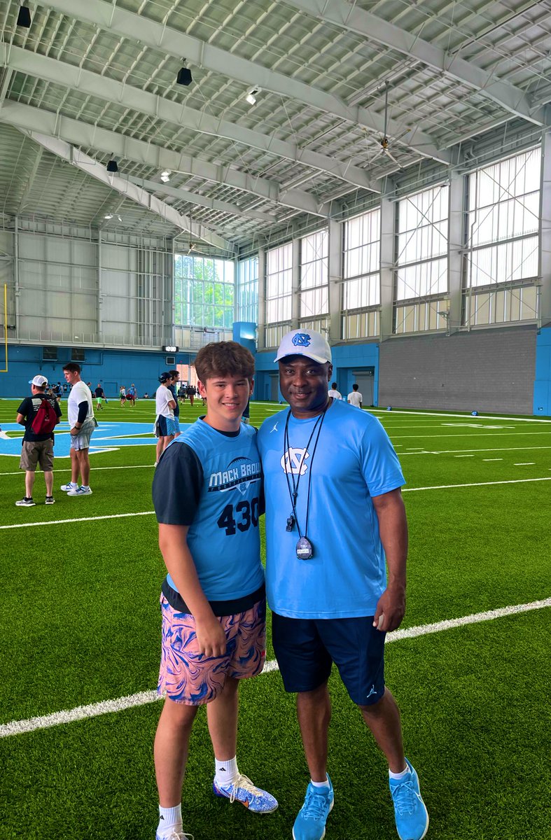 Hunter Meyers (@hunterwmeyers) on Twitter photo I had a great time at the <a href="/UNCFootball/">Carolina Football</a> camp today. Thanks <a href="/CoachLPorter/">Larry Porter</a> and the players for evaluating me and helping me get better. I had a great time at the <a href="/UNCFootball/">Carolina Football</a> camp today. Thanks <a href="/CoachLPorter/">Larry Porter</a> and the players for evaluating me and helping me get better.