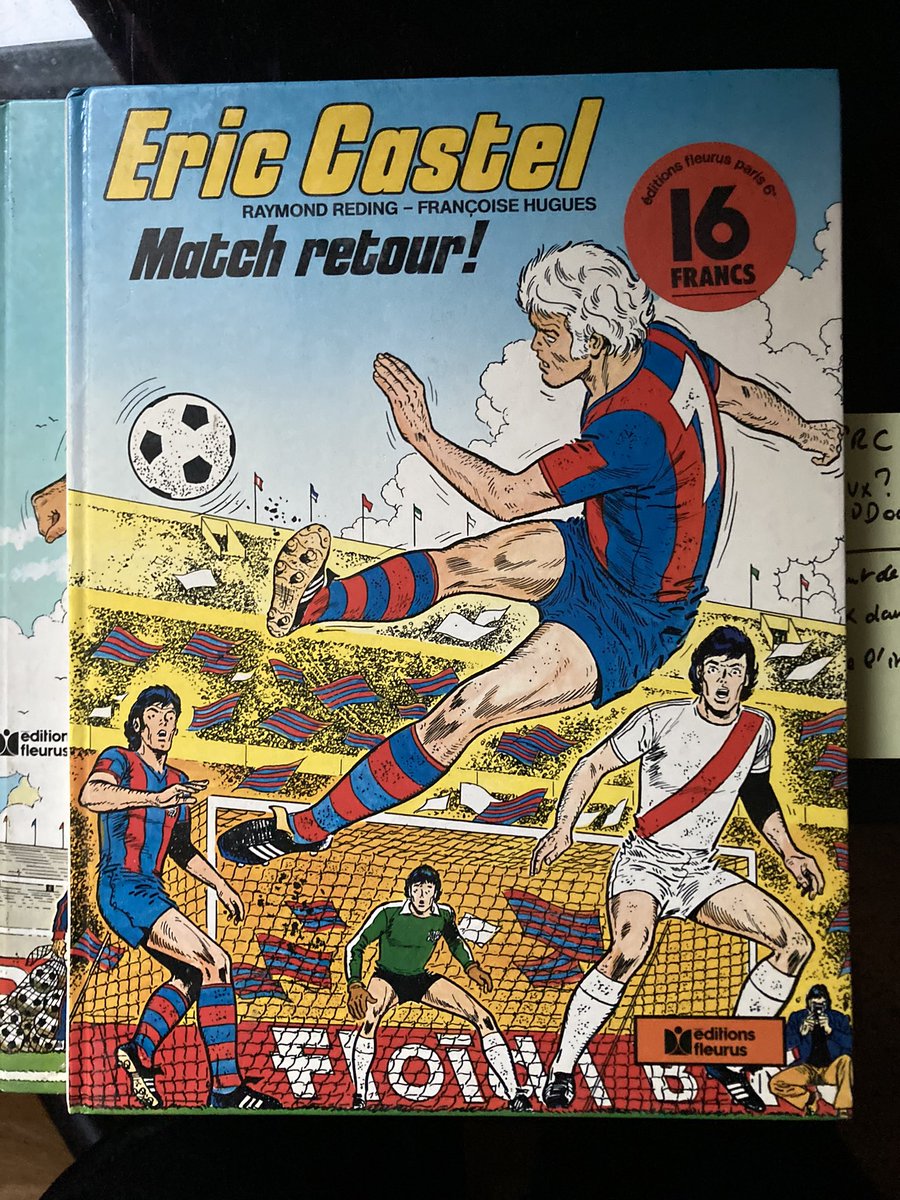 darthfilou's tweet photo. Je mettrai bien en avant une #bd peu connue du grand public : #EricCastel par l’auteur (encore moins connu) Raymond Reding qui avait déjà créé le footballeur Vincent Larcher dans les 60 & d’autres bd toujours sur le monde du sport (Jarry, section R …) https://t.co/lpaT9yJE4C