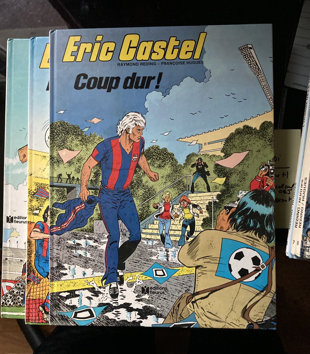 darthfilou's tweet photo. Je mettrai bien en avant une #bd peu connue du grand public : #EricCastel par l’auteur (encore moins connu) Raymond Reding qui avait déjà créé le footballeur Vincent Larcher dans les 60 & d’autres bd toujours sur le monde du sport (Jarry, section R …) https://t.co/lpaT9yJE4C
