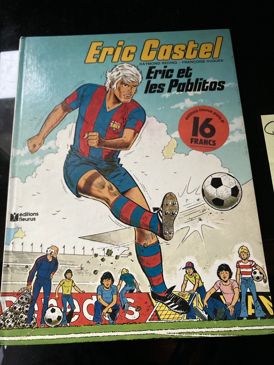 darthfilou's tweet photo. Je mettrai bien en avant une #bd peu connue du grand public : #EricCastel par l’auteur (encore moins connu) Raymond Reding qui avait déjà créé le footballeur Vincent Larcher dans les 60 & d’autres bd toujours sur le monde du sport (Jarry, section R …) https://t.co/lpaT9yJE4C
