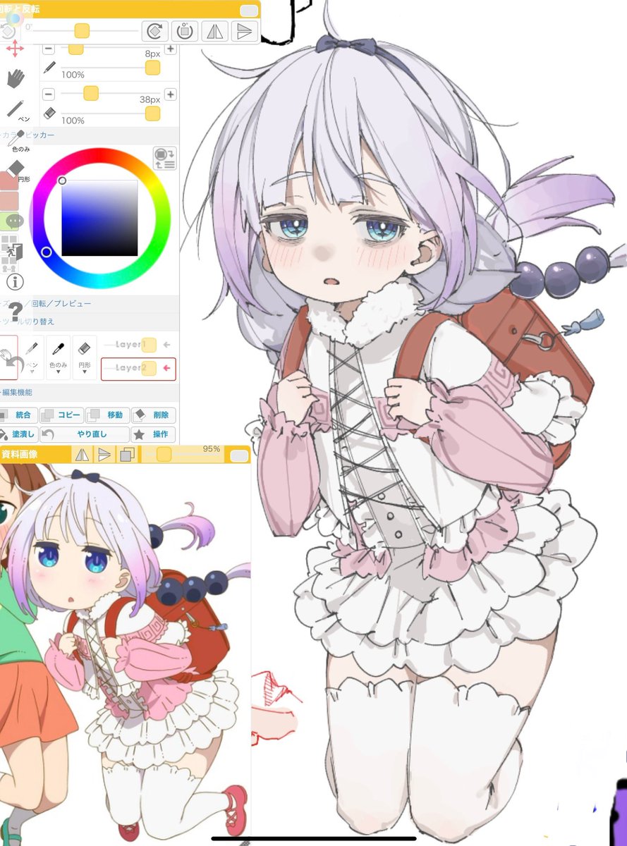 yoru_uyo's tweet photo. ぽやぽやカンナたん https://t.co/qNpNk34zkE