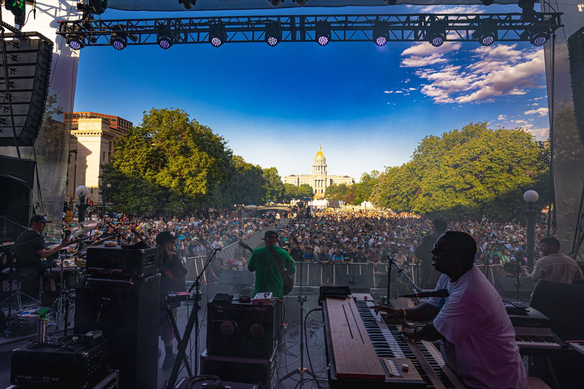 lettucefunk's tweet photo. THANK YOU DENVER 🙏 #OutsideFestival was a dream 💭

📸: Salena Salinas https://t.co/bBZ0CPWtqY
