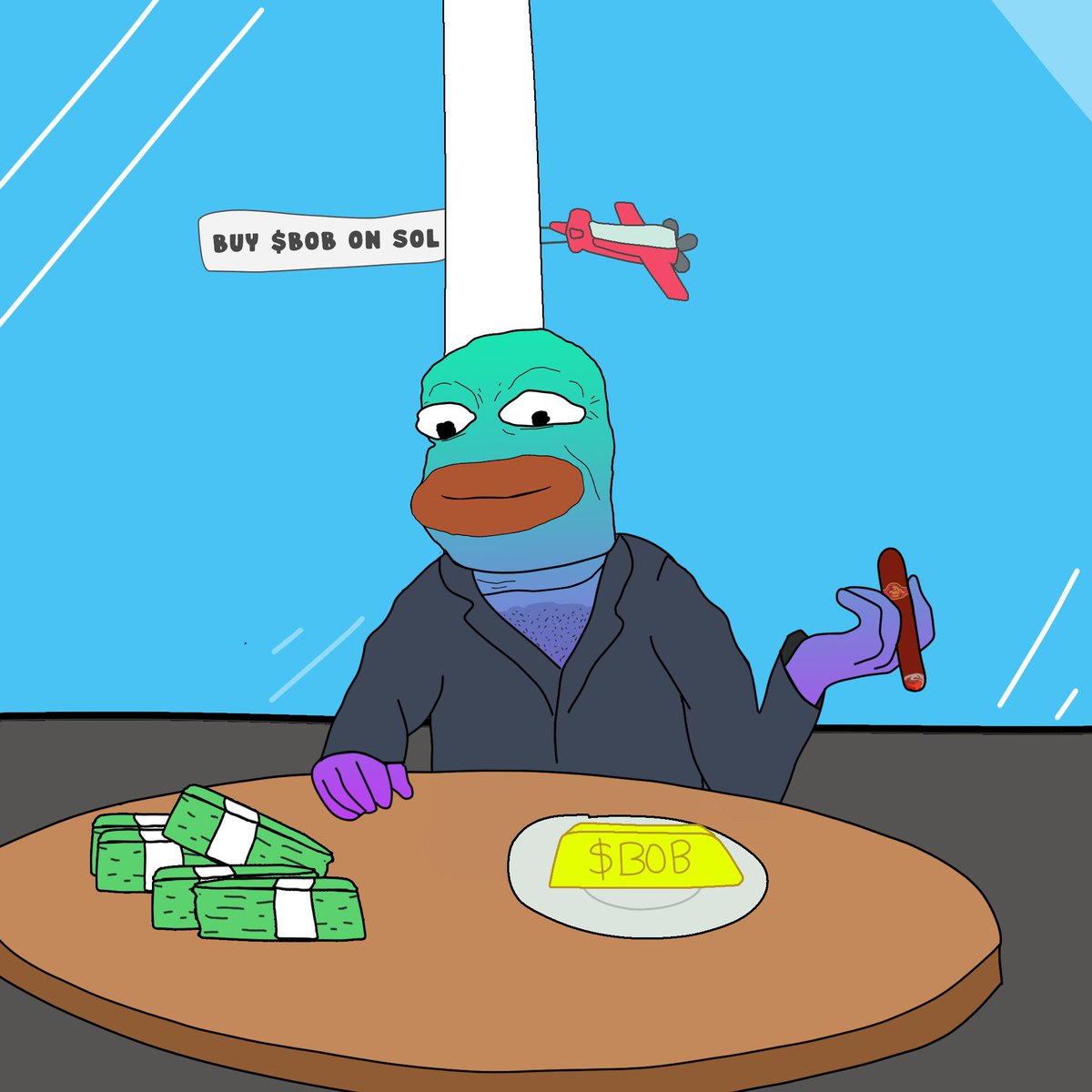 Slymn_qX's tweet photo. @calebsol Everything is great and now we make #Solana more perfect with $BOB.

You know, everyone likes OG mem. Check it out before your journey this month!

Fxk159hfbzbiMFYaLuGpCeCWyergP7NkY9nmh8zJvJbR https://t.co/AiQhTcApwJ
