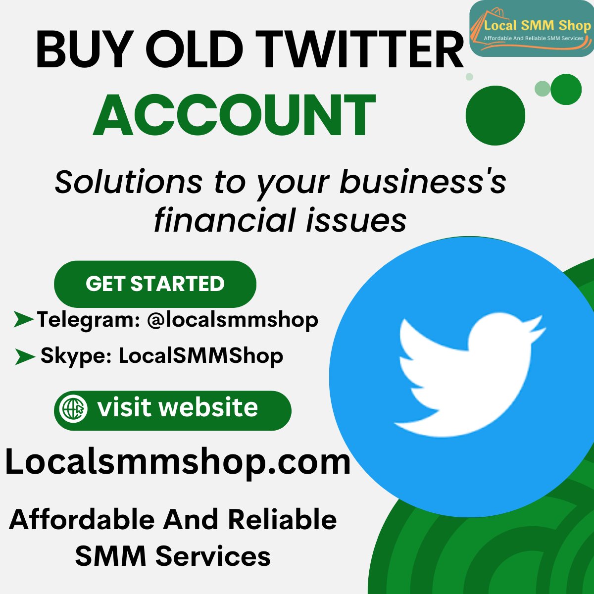 AngelBerr4's tweet photo. Buy Old Twitter Account

https://t.co/puTs4DzbxT

Skype: LocalSMMShop
Telegram: @localsmmshop
WhatsApp: +1(480) 359-5091

#love,#getcrypto,#mining,#cryptonews,#game,#news,#eth,#oldtwitter https://t.co/07WBu2zRFm