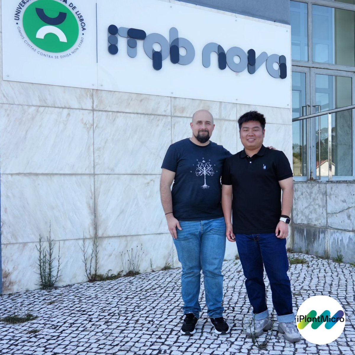 iPlantMicro's tweet photo. This meeting will serve as the starting point for a promising collaboration in the field of plant-microbes interactions between China and Portugal! 🌱🦠🇨🇳🤝🇵🇹🦠🌱 @itqbnova @greenit_bio4sus @INIAV_IP @ZJU_China https://t.co/1MeRKTepGu